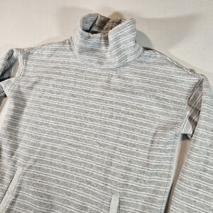 Roxy Fleece Sweater Pullover Women's Medium This Feeling Stripe‎